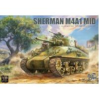 Border Model 1/35 Sherman M4A1 Mid Plastic Model Kit