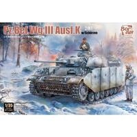 BORDER MODEL 1/35 PZ.BEF.WG.III AUSF.K 2IN1 W/SCH RZEN PLASTIC MODEL KIT