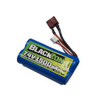 BLACKZON SMYTER BATTERY PACK (LI-ION 7.4V 1500MAH) W/T-PLUG