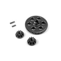 BLACKZON STEEL SPUR GEAR & DIFFERENTIAL PINION SET