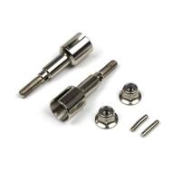 BLACKZON REAR WHEEL AXLES (STEEL/2PCS)