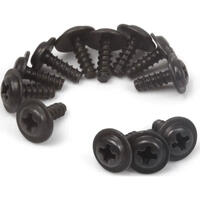 Blackzon Flange Tapping Screws Pwao2.37Mm (12Pcs)