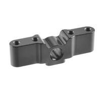 Team Corally - Pivot Ball Center Mount - Aluminium - Black - 1 Pc