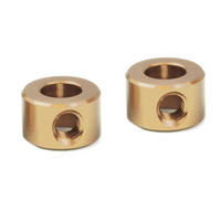 Team Corally - Collar - For Anti-Roll Bar - Aluminum - Le - 2 Pcs