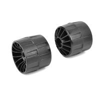Team Corally - Wheelie Bar Wheels - Composite - 2 Pcs