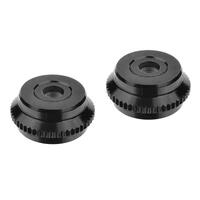 TEAM CORALLY - SHOCK CAP - LOWER - ALUMINUM - 2 PCS