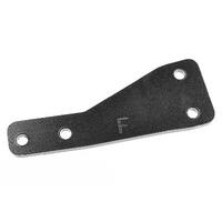 TEAM CORALLY - SHOCK TOWER BRACE - FRONT - MT - ALUMINUM - BLACK - 1 PC