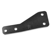 Team Corally - Shock Tower Brace - Rear -Aluminum - Black - 1 Pc