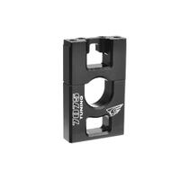 Team Corally - Center Diff Bulkhead - Swiss Made 7075 T6 - Black - Made In Italy - 1 Pc