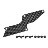 Team Corally - Suspension Arm Stiffener - Lower Rear - Right - Graphite 3Mm - 1 Pc