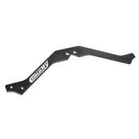 Team Corally - Chassis Brace - Asuga Xlr - Center Upper - Aluminum 3Mm - Black - 1 Pc