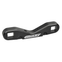 Team Corally - Suspension Arm Mount Hd - Re-Fr - 8Mm - Aluminum - Black - 1 Pc