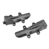 Team Corally - Chassis Brace Tube Cover - Front - Rear - 1 Set