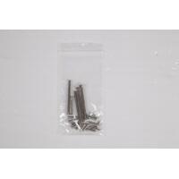 Team Corally - Chassis Tube - Mt-G2 - Front - Rear - Aluminum - Black - 1 Set