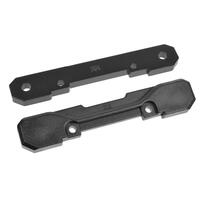 TEAM CORALY - SUSPENSION ARM MOUNT - RR - ALU. 4MM - COMPOSITE COVER - 1 SET