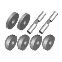 Team Corally - Planetary Diff Gears - Metal - 1 Set