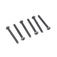 Team Corally - Screw Set - Set Screws - M3 - M4 - M5 - Din 916 - Steel Black - 12.9 Grade - 10 Sizes - 370 Pcs