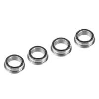 Team Corally - Ball Bearing Abec 3 - 1/4 X 3/8 - Flanged - 4 Pcs