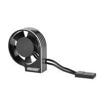 TEAM CORALLY - ULTRA HIGH SPEED COOLING FAN XF-30 W/BEC CONNECTOR - 30MM - BLACK - SILVER