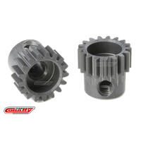 Team Corally - 48 Dp Pinion - Short - Hard Anodised Al7075 - 17 Teeth - Shaft Dia. 3.17Mm