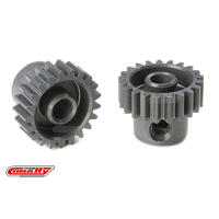 TEAM CORALLY - 48 DP PINION - SHORT - HARD ANODISED AL7075 - 22 TEETH - SHAFT DIA. 3.17MM