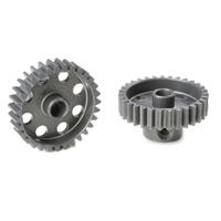 Team Corally - 48 Dp Pinion - Short - Hard Anodised Al7075 - 31 Teeth - Shaft Dia. 3.17Mm