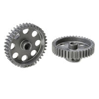 Team Corally - 48 Dp Pinion - Short - Hard Anodised Al7075 - 39 Teeth - Shaft Dia. 3.17Mm