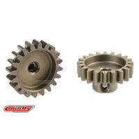 TEAM CORALLY - 32 DP PINION - SHORT - HARDENED STEEL - 20 TEETH - SHAFT DIA. 3.17MM