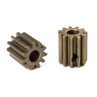Team Corally - M0.6 Pinion - Short - Hardened Steel - 11 Teeth - Shaft Dia. 3.17Mm