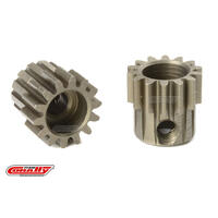 Team Corally - M0.6 Pinion - Short - Hardened Steel - 14 Teeth - Shaft Dia. 3.17Mm