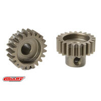 TEAM CORALLY - 32 DP PINION - SHORT - HARDENED STEEL - 21 TEETH - SHAFT DIA. 5MM