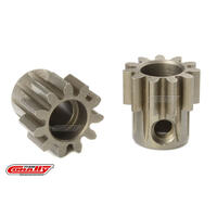 TEAM CORALLY - M1.0 PINION - SHORT - HARDENED STEEL - 11 TEETH - SHAFT DIA. 5MM