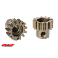 Team Corally - M1.0 Pinion - Short - Hardened Steel - 13 Teeth - Shaft Dia. 5Mm