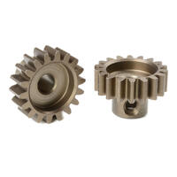 Team Corally - M1.0 Pinion - Short - Hardened Steel - 18 Teeth - Shaft Dia. 5Mm