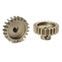 Team Corally - M1.0 Pinion - Short - Hardened Steel - 21 Teeth - Shaft Dia. 5Mm