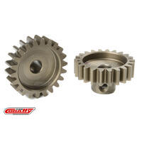 TEAM CORALLY - M1.0 PINION - SHORT - HARDENED STEEL - 22 TEETH - SHAFT DIA. 5MM
