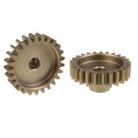 Team Corally - M1.0 Pinion   Short   Hardened Steel - 25 Teeth - ¸5Mm
