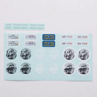 12401 Car Decal Sheet
