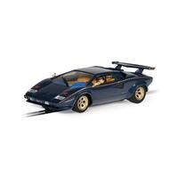 SCALEXTRIC LAMBORGHINI COUNTACH - WALTER WOLF - BLUE AND GOLD