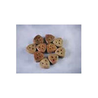 Deadeye (Triangular), 7Mm Walnut (2)