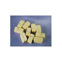 DOUBLE BLOCK, 10MM NATURAL (10)