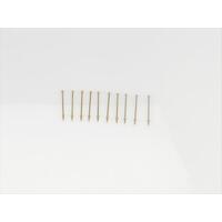 1 HOLE STANCHION, BRASS 30MM