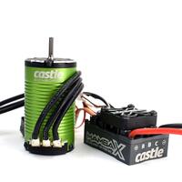 CASTLE CREATIONS MAMBA X SCT BRUSHLESS ESC WITH 1412-3200KV MOTOR, 010-0155-12