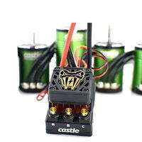 CASTLE CREATIONS COPPERHEAD 10 4S BRUSHLESS SENSORED ESC WITH 1406-5700KV MOTOR, 010-0166-02