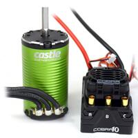 CASTLE CREATIONS COBRA 10 6S ESC WITH 8A BEC WITH 1412-2100KV SENSORED MOTOR