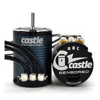 Castle Creations 1406-1900Kv Sensored Brushless 4-Pole Motor, 060-0068-00
