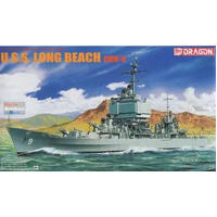 Cyber Hobby 1/700 U.S.S. Long Beach Cgn-9 Plastic Model Kit [7091]