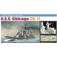 Cyber Hobby 1/700 U.S.S. Chicago Cg-11 Plastic Model Kit