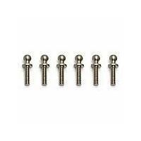 Dubro 184 Nylon Kwik-Link W/12In, 2-56 Rod (5 Pcs Per Pack)