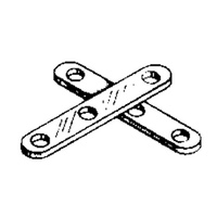 Dubro 202 Nickel Plated Steel Straps (4 Pcs Per Pack)